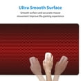 thumbnail image 4 of Salouo Red Geometric Print Large Mouse Pad,Extended Mat Desk Pad, 3mm Thick Mice Pad Desk Mat Big Desk Pad for Work, Game, Office, Home -16 x 29.5in, 4 of 8