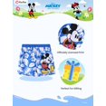 thumbnail image 4 of Swim Trunks Disney Mickey Mouse Boys Blue 3-4 Years, 4 of 7