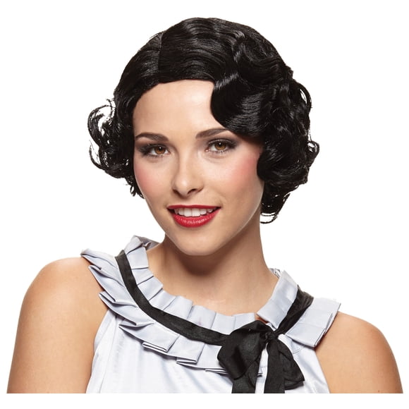 Morris Costumes WIG GATSBY GIRL BLACK costume