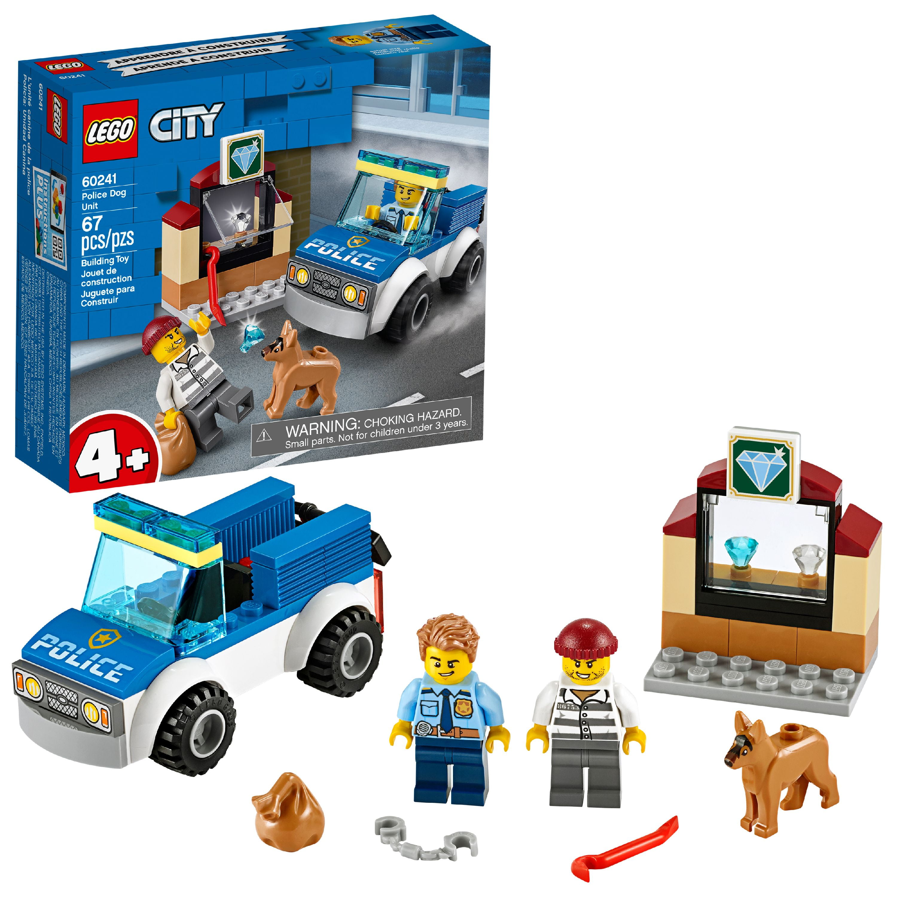 LEGO City Police Dog 60241 Building Set for Kids (67 Pieces) - Walmart.com