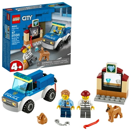 LEGO City Police Dog Unit 60241 Building Set for Kids (67