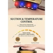 Cellulite Massager - Electric Gua Sha Device,9 Suction Levels & Heating, Handheld Massagers, Deep Massage, Firmer for Legs Arms & Belly Body