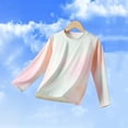 thumbnail image 6 of UV Protection Girls Tie Dye Long Sleeve Shirt Quick Dry UPF 50+ Outdoor Green,Size 9-10 T, 6 of 6