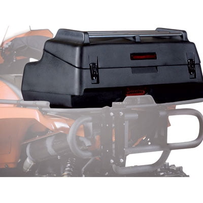 Kimpex Cargo Deluxe Rear Trunk Black 35"W x 11.5"H x 21"D for Kymco MXU 300 2006-2014