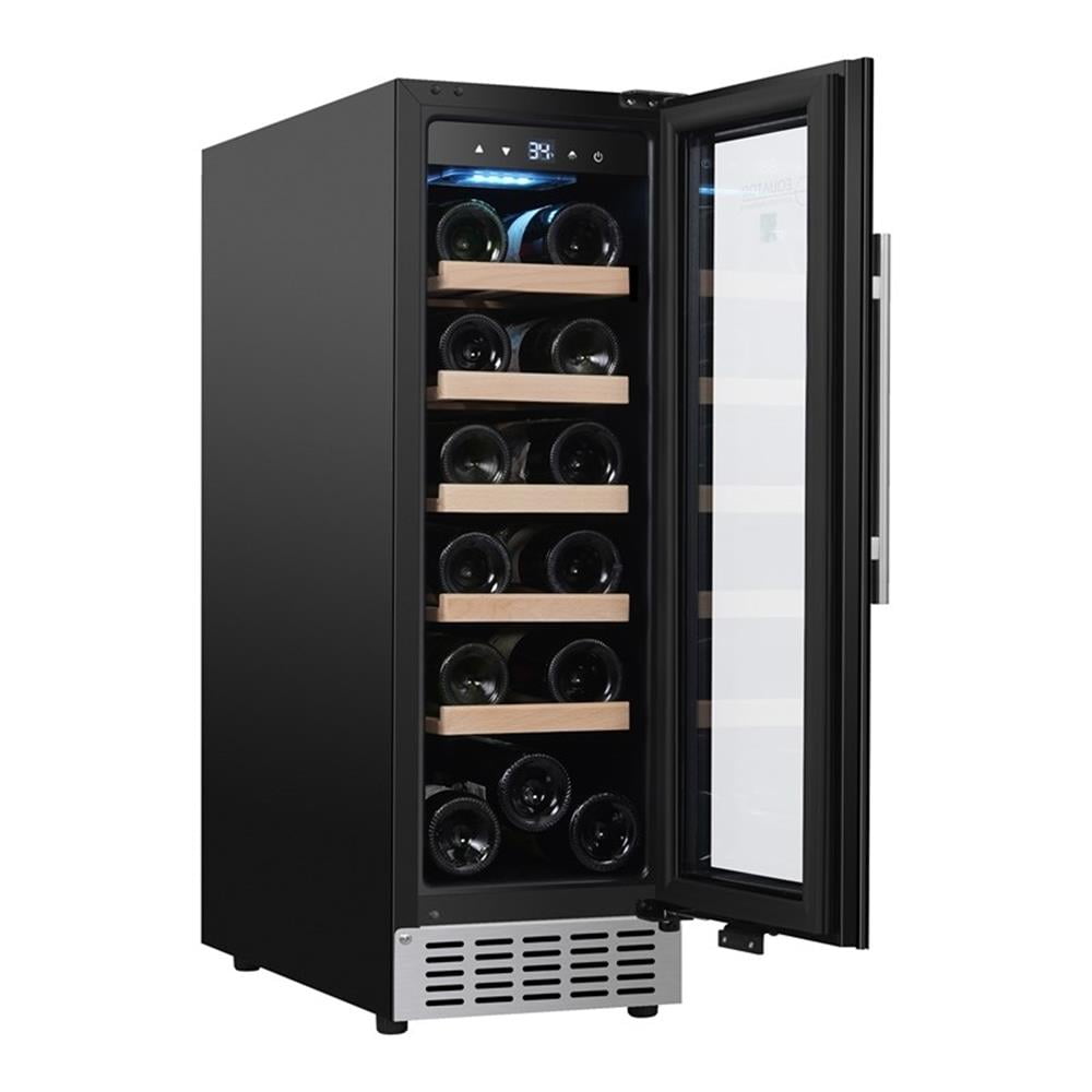 18 bottle Built-in/Freestanding Wine Ref with 7 color LED Lights