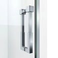 thumbnail image 3 of DreamLine Ascend 62 1/2-63 1/2 in. W x 72 in. H Frameless Pivot Shower Door in Oil Rubbed Bronze, 3 of 6