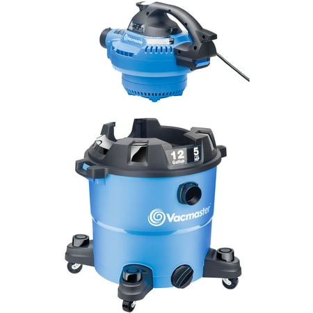 Vacmaster 12gal Wet/Dry Vac With Detachable Blower, Blue