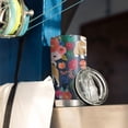 thumbnail image 3 of 20 Oz Shiba Inu and Flowers Coffee Tumbler Double Wall Insulated Stainless Steel Water Bottle | Metal Reusable Thermoses Flask with Cup Cap | Leak & Sweat Proof with Anti-Dust Lid, 3 of 7