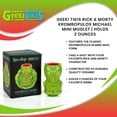 thumbnail image 7 of Geeki Tikis Rick and Morty Krombopulos Mini Muglet | Holds 2 Ounces, 7 of 7