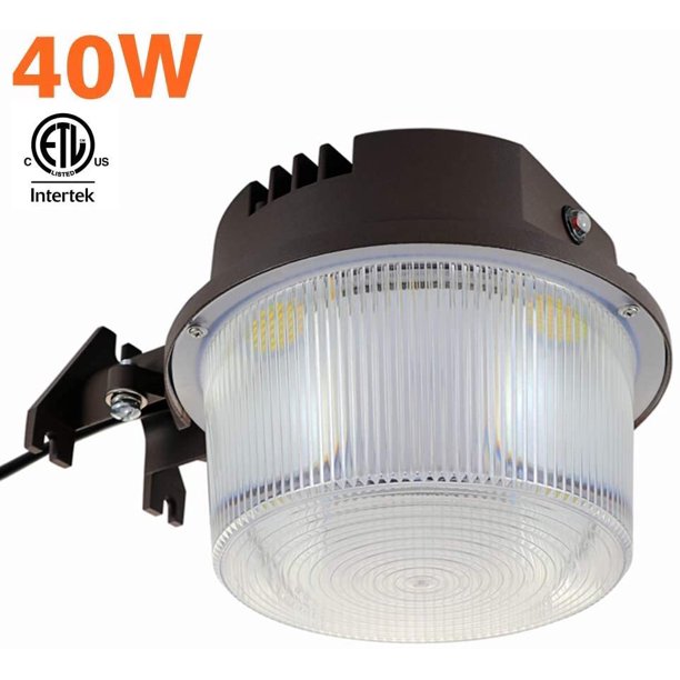 Shine Tech LED Security Area Light 40 Watts Barn Light Dusk to Dawn