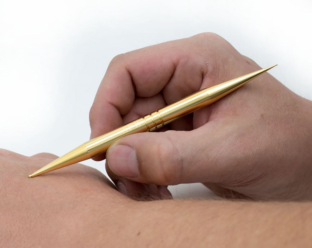 AFH Gold Massage Stick therapy pen for acute pain relief. Includes box, size medium