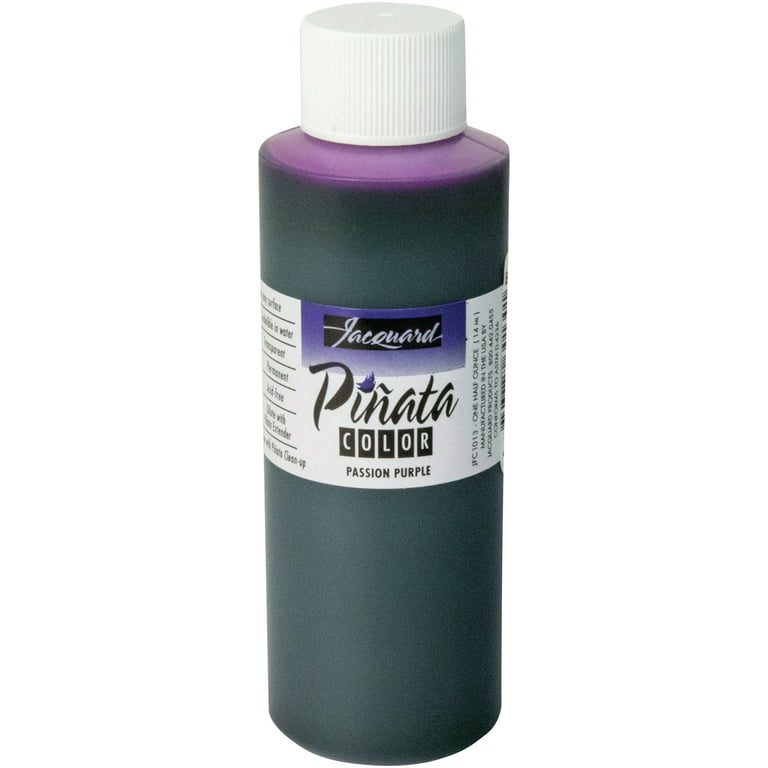 Jacquard Piñata Alcohol Ink, 4 oz., Passion Purple, Fabric Dye 