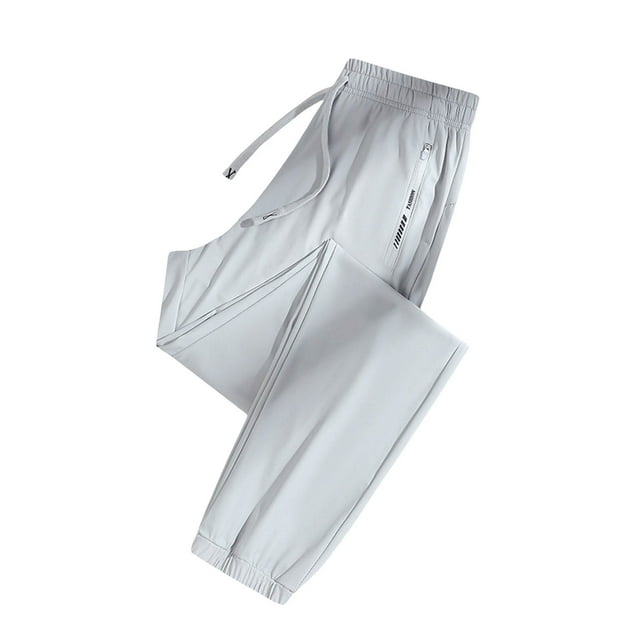 FYEGRE Legging Long à Taille Élastique Imprimé Floral Décontracté pour Femmes, Confortable, Gris TG