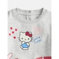thumbnail image 4 of Hello Kitty and Friends Baby Girl's Crewneck Sweatshirt, Leggings and Headband, 3 Piece, Sizes 0/3M-24M, 4 of 4