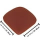 thumbnail image 3 of Xihbxyly Funda de Silla de Color Liso, Tejido Cepillado de Alta Elasticidad, Protección Suave y Cómoda para El Asiento, Antimanchas, Funda para Silla de Comedor de Oficina, Lavable a Máquina, Tamaño, 3 of 5