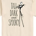 thumbnail image 3 of The Nightmare Before Christmas - Tall Dark and Spooky - Men's Short Sleeve Graphic T-Shirt, 3 of 5