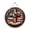 MulticolorC, variant on Independence Day Wooden American Flag Star Patriotic Hanging Decoration For Outdoor Porch Wall 7.87 Inch Round