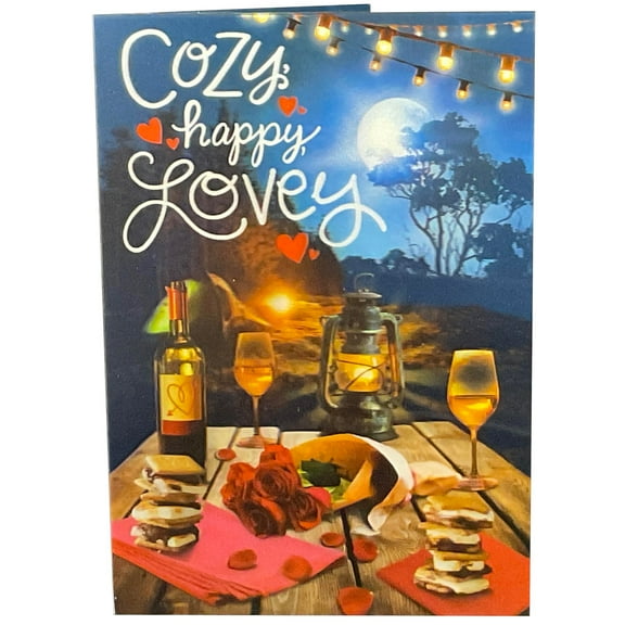 Happy Valentine's Day 3D Greeting Card w/Envelope