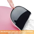 thumbnail image 4 of Tapis de Souris de Bureau avec Support de Poignet en Gel - Repose-Poignets Ergonomique de Tapis de Souris de Bureau - Conception Tapis de Jeu Base en Caoutchouc pour Ordinateur Portable (01Pink), 4 of 5