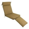 thumbnail image 3 of Blazing Needles 72 in. Outdoor UV Resistant Steamer Deck Lounger Cushion, 3 of 3