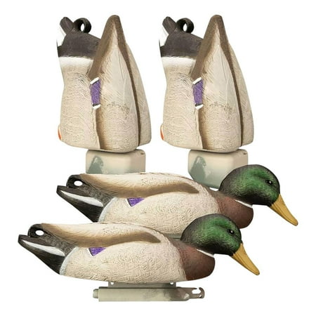 Higdon Magnum Mallard Drake Foam Filled Feeder Decoys - 4 Pack