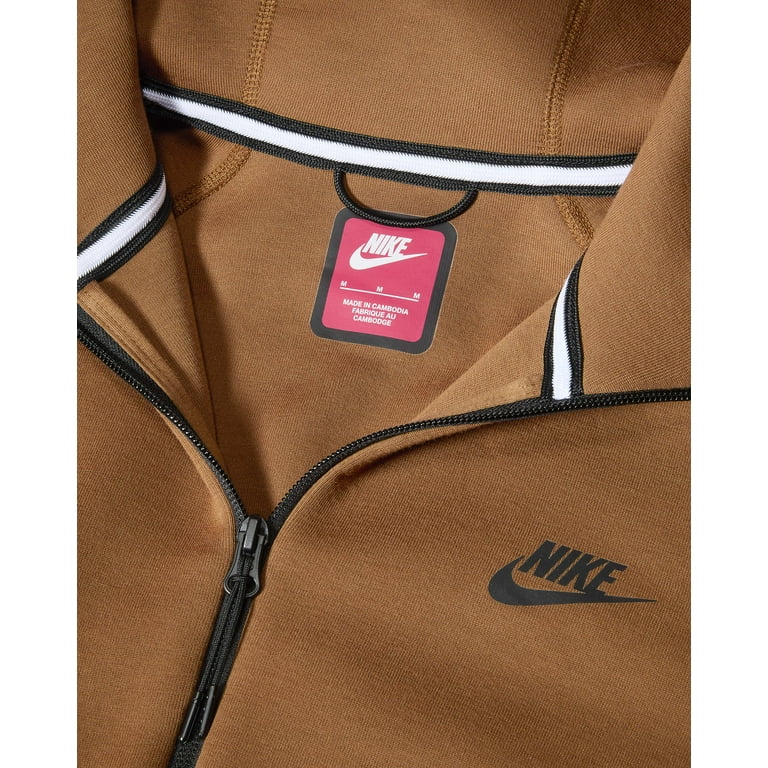 Men's Nike Sportswear Tech Fleece Light British Tan/Blk Men's Nike Sportswear Tech Fleece Light British Tan/Blk