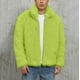 thumbnail image 1 of Ceisia Trendy Warm Men's Loose Fit Stand-Collar Faux Fur Jacket Gift, 1 of 7
