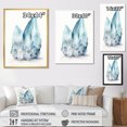 thumbnail image 4 of Designart "Spiritual Stone Amidst Antarctica'S Minimal Glacier I" Glacier Floater Framed Wall Art Living Room, 4 of 5