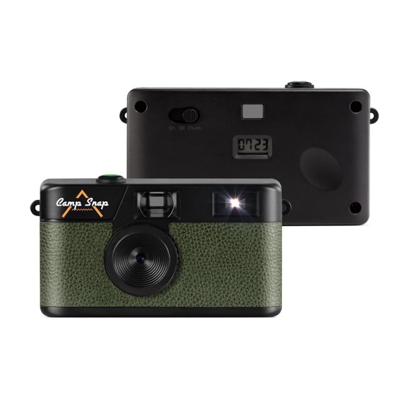 Camp Snap (1st Gen) Screen-Free Digital Camera, Easy to Use, Point and Snap for All Ages, Forest Green