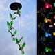 thumbnail image 4 of Carillón de viento móvil LED con energía solar con seis colibríes a prueba de agua, iluminación decorativa para jardín interior y exterior., 4 of 4