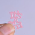 thumbnail image 2 of 200 unids/bolsa de confeti DIY para fiesta de cumpleaños de Baby Shower (niña rosa), 2 of 7