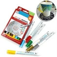 thumbnail image 4 of 8 Colors Ceramic Painting Paint Pen Waterproof Hand-painted Glass Mug Drawing Marker Pens DIY Tool., 4 of 5