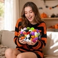 thumbnail image 2 of 30 Pcs Halloween Mini Soft Fidget Toy Balls Trick or Treat Party Favors, 2 of 5