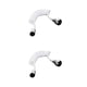 thumbnail image 2 of Toystoory Extension Leakproof Splashproof 2 Extender Replacement Accessories Gear Connector Household Adjustable Blanco 2Conjunto, 2 of 6