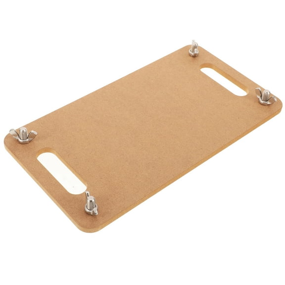 Soimiss Ceramic Tools Clay Wedging Board Khaki Wood 1Set