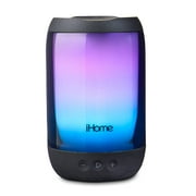 iHome Rechargeable Color Changing Waterproof Bluetooth Play Glow + Speaker with Mega Battery