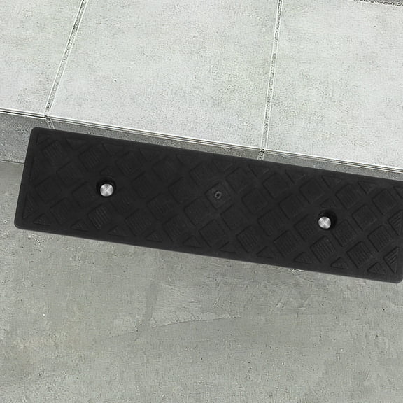 Clispeed Versatile Plastic Curb Ramp for Motorcycles Driveways and Entryways