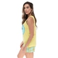 thumbnail image 2 of Just Love 100% Cotton Womens Sleepwear Pajama Set  Breathable, Natural Comfort (Love Sleep - Plaid, 3X), 2 of 3