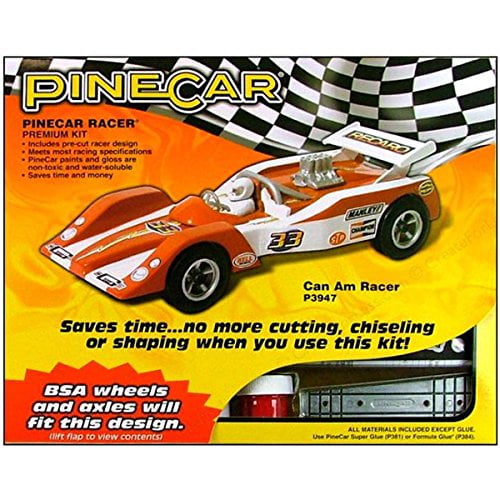 Woodland Scenics Pine Car Derby Racer Premium Kit Can Am Woodland Scenics 776571376195