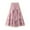 Pink, variant on HXWCHs Women's High Waist A Line Skirt with Mesh Layered Design for Everyday Casual Wear Spring Summer Outfits Versatile Stylish Pink One Size