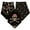 3 Pieces Set, variant on Skull Unisex 100% Cotton Multifunctional Bandana Head Wrap Multi-Packs, Multi-Skull, 1 Piece