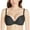 Black, variant on Womens Freya Lingerie Deco Moulded Underwire Plunge Bra 4234 Nude 30G