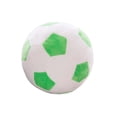 thumbnail image 2 of Pelota de juguete de fútbol de felpa Zulema fútbol de peluche Blanco verde, 2 of 8