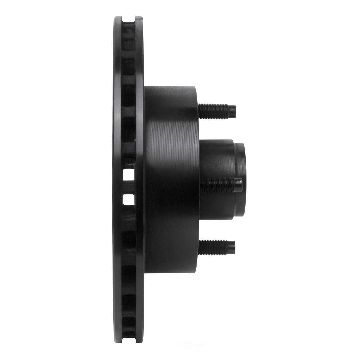 Dynamic Friction Company 633-54015R DFC Brake Rotor - Drilled And Slotted - Black