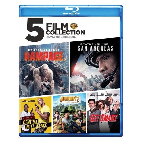 STUDIO DISTRIBUTION SERVI 5 FILM COLLECTION-DWAYNE JOHNSON (BLU-RAY/5 DISC) BR724647
