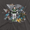thumbnail image 3 of Lightyear T-Shirt Adulte Junior Zap Patrol Buzz Lightyear & Sox, 3 of 4