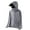 Dark Gray, variant on Hoodies for Men UPF 50 Hunting Shirts with Mask Breathable Long Sleeve Solid Color Fishing Hoodie L