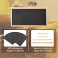 thumbnail image 6 of 8 Frame Bee Hive, Compelte Bee Hive Starter Kit Includes 1 Deep Brood Honey Bee Hives Box, 1 Medium Super Bee Box with Beehive Frames and Foundation Sheets, 6 of 8