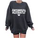 thumbnail image 1 of Sudadera Para Mujer Sudaderas de Otoño Estampado de Letras Cuello Redondo Suelto Manga Larga Jersey de Gran Tamaño de Lana Odeerbi  ODB171640, 1 of 9