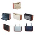 thumbnail image 4 of Dalazy Foldable Car Trash Can Seat Back Bin Space-saving Multifunctional Garbage Paper Storage Case Box Interior Accessories Black 4, 4 of 6